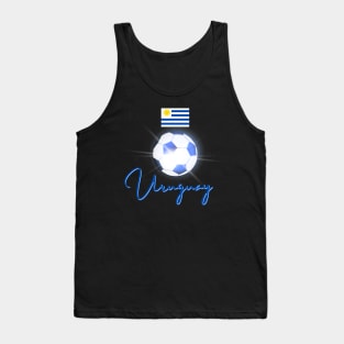 Uruguay Soccer Lover Tank Top
